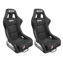 Load image into Gallery viewer, Bull Boost Ultra-Max Seraph Adjustable Racing Bucket Seats with Sliders - Black or Sparkle Alternate Image