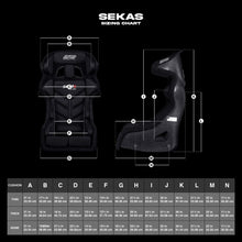 Load image into Gallery viewer, DND Sekas Comp Spec Fixed Back Racing Seat (FIA Certified) - Carbon Fiber Alternate Image