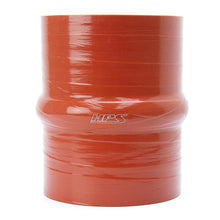 Load image into Gallery viewer, HPS Performance Silicone Single Hump Coupler Hose (Straight - High Temp) Black / Blue / Orange 13mm ID to 63mm ID - 51mm (2") / 4" / Orange (Ultra High Temp) Alternate Image