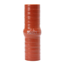 Load image into Gallery viewer, HPS Performance Silicone Single Hump Coupler Hose (Straight - High Temp) Black / Blue / Orange 13mm ID to 63mm ID - 13mm (0.5") / 4" / Orange (Ultra High Temp) Alternate Image