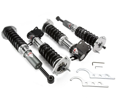 Silvers NEOMAX Coilovers BMW 3 Series RWD E90/E92 4 Cyl (04-13) [True Rear Suspension] w/ Front Camber Plates