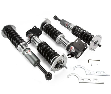 Silvers NEOMAX Coilovers BMW 3 Series E46 AWD 6 Cyl (01-06) [True Rear Suspension] w/ Front Camber Plates