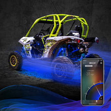 Load image into Gallery viewer, XKGlow RGB 6W Rock Light w/ XKChrome App Controlled Bluetooth Advanced Kit - 4pc or 8pc - 4pc Rock Lights Alternate Image