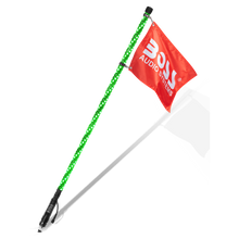 Load image into Gallery viewer, Boss Audio Systems ATV Whip Antenna - 24"/ 48"/ 72", 360° RGB Multicolor LED (Red, Green, Blue), 20 Color Modes, 15 Brightness Levels, Marine Rated Weatherproof IP67 - 48" Alternate Image