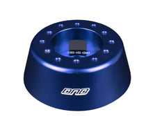 Load image into Gallery viewer, DND Low Profile Steering Wheel Hub for Subaru WRX/STI (08-14) Black / Purple / Red / Tungsten / Blue - Blue Alternate Image
