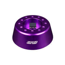 Load image into Gallery viewer, DND Low Profile Steering Wheel Hub for Subaru WRX/STI (08-14) Black / Purple / Red / Tungsten / Blue - Purple Alternate Image