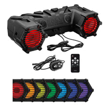 Load image into Gallery viewer, Boss Audio Systems 6.5" ATV/ UTV Weatherproof Sound System - Built-in Amplifier, Bluetooth, 1" Tweeters, Multi-Color LED Lights ATV30BRGB Alternate Image