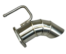 Load image into Gallery viewer, SXTH Element 304 stainless off-road trail pipe for 2024-2026 Toyota Tacoma 4th gen, high-clearance axle dump design, retains factory muffler Alternate Image