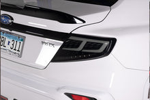 Load image into Gallery viewer, OLM Full LED Taillights for Subaru WRX (2022-2026) Spec-AR White Bar with Black Base &amp; Smoke Lens OLME.47002.1-SBCC Alternate Image
