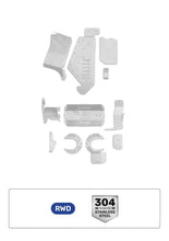 Load image into Gallery viewer, Miller CAT Corp Catalytic Converter Shield for Toyota Tacoma 2.7L RWD (2016-2023) V2 Bolt On Theft Deterrent - Stainless Steel TOY-074 Alternate Image