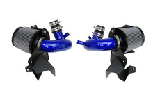 Load image into Gallery viewer, HPS Performance Short Ram Air Intake Kia Stinger 3.3L V6 Twin Turbo (2018-2024) Blue / Polished / Red / Black - Blue Alternate Image