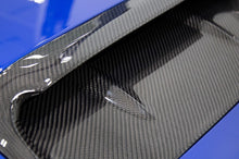 Load image into Gallery viewer, OLM Hood Scoop for Subaru WRX / WRX STI (2015-2021) A1 Aggressive Carbon Fiber Full Replacement OLMA.70101.1 Alternate Image