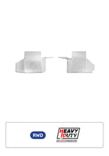 Load image into Gallery viewer, Miller CAT Corp Catalytic Converter Shield Add-on for Toyota Tundra RWD (07-21) Sequoia RWD (08-22) V2 Rear Shield - Aluminum or Stainless Steel Alternate Image