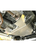 Load image into Gallery viewer, Miller CAT Corp Catalytic Converter Shield Add-on for Toyota Tundra RWD (07-21) Sequoia RWD (08-22) V2 Rear Shield - Aluminum or Stainless Steel Alternate Image