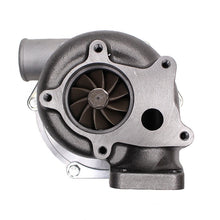 Load image into Gallery viewer, REV9 TX-50E-57 Turbocharger T3 Flange 5-Bolt Exhaust .63 A/R Cast Iron or Billet Aluminum Alternate Image