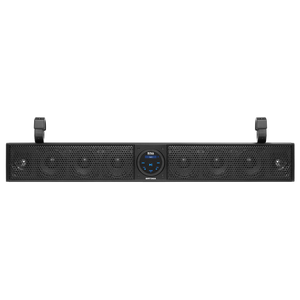 Boss Audio Systems ATV / UTV Bar Mount Soundbar - 4 Inch Speakers/ 1" Tweeters/ Full Range/ IPX5 Weatherproof/ Bluetooth/ Built-in Amplifier/ USB Port - RGB and Non-RGB