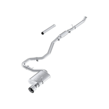 Load image into Gallery viewer, MBRP Exhaust for Honda Civic (2022-2026) Catback 2.5" Single Rear Exit - Stainless Steel or Carbon Fiber Tip - Aluminized with Stainless Tip Alternate Image