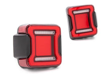 Load image into Gallery viewer, OLM LED Tail Lights for Jeep Wrangler JL (2018-2026) Red OLMA.700194.2 Alternate Image