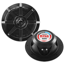Load image into Gallery viewer, Boss Audio Systems Marine Speakers - 150 or 200 Watts Per Pair, Weatherproof, Full Range, 2 Way, Sold in Pairs - 5.25 or 6.5 Inch Options - 6.5 Inch Alternate Image