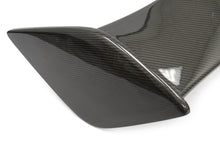 Load image into Gallery viewer, OLM Spoiler for Subaru WRX / WRX STI (2015-2026) Silverline Carbon Fiber OEM S Style with Black Bases OLM15SLINESTICF Alternate Image