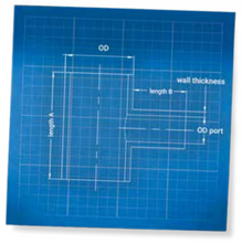 Load image into Gallery viewer, BOOST Products Aluminum T-Pipe Adapter 2" to 3.5" w/ 1" or 1.25" Branch for Intake / Charge Pipes Alternate Image