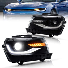 Load image into Gallery viewer, Auto Addict Projector Headlights Chevy Camaro (2014-2015) w/ LED Day Running Light Alternate Image