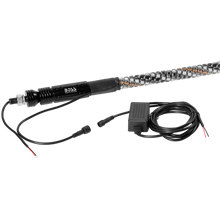 Load image into Gallery viewer, Boss Audio Systems ATV Whip Antenna - 24"/ 48"/ 72", 360° RGB Multicolor LED (Red, Green, Blue), 20 Color Modes, 15 Brightness Levels, Marine Rated Weatherproof IP67 - 24" Alternate Image