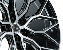 Load image into Gallery viewer, Vossen HF-2 Wheels (20x9 / 5x112 / Flat Face / 66.56) [Brushed Gloss Black] ET25 or ET32 Offset Alternate Image