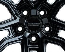 Load image into Gallery viewer, Vossen HF-2 Wheels (24x10 / 5x120 / ET32 Offset/ Deep Face / 72.56) Brushed Gloss Black or Gloss Black - Brushed Gloss Black Alternate Image