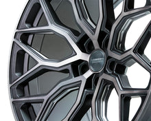 Load image into Gallery viewer, Vossen HF-2 Wheels (20x10 / 5x120 / ET45 Offset/ Deep Face / 72.56) Brushed Gloss Black or Tinted Matte Gunmetal - Brushed Gloss Black Alternate Image