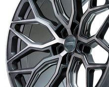 Load image into Gallery viewer, Vossen HF-2 Wheels (20x9 / 5x120 / ET35 Offset/ Flat Face / 72.56) Brushed Gloss Black or Tinted Matte Gunmetal - Brushed Gloss Black Alternate Image