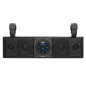 Boss Audio Systems ATV / UTV Bar Mount Soundbar - 4 Inch Speakers/ 1" Tweeters/ Full Range/ IPX5 Weatherproof/ Bluetooth/ Built-in Amplifier/ USB Port - RGB and Non-RGB