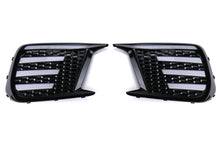 Load image into Gallery viewer, OLM Fog Light Bezel for Subaru WRX / WRX STI (2018-2021) Clear Tri Bar with LED Sequential Turn Signals &amp; DRL OLMA.70106.1 Alternate Image