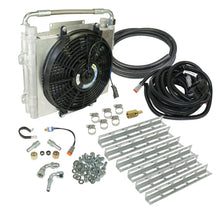 Load image into Gallery viewer, BD Xtrude Transmission Cooler Ford F250 / F350 Super Duty (03-16) 1/2" Line Double Stacked w/ Fan - 1030606-DS-12 - Default Title Alternate Image