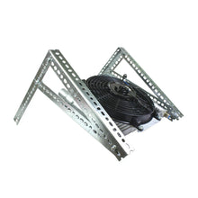 Load image into Gallery viewer, BD Diesel Xtrude Transmission Oil Cooler GMC C/K 1500 / 2500 / 3500 (91-99) 5/16" Line w/ Fan - 1030606-5/16 Alternate Image