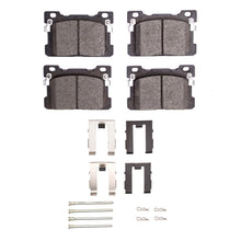 Load image into Gallery viewer, Dynamic Friction Brake Pads for Genesis G90 3.3L V6 / 5.0L V8 (17-22) 3.5L V6 (23-25) 4000 Series OEM Replacement Front or Rear - 17-19 I 3.5L V6 / 5.0L V8 / Rear / Base Brake Alternate Image