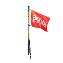 Load image into Gallery viewer, Boss Audio Systems ATV LED Whip Antenna / Chasing RGB Lights / App Control / Weatherproof (IP67) / 24", 48", 72" - 24" Alternate Image