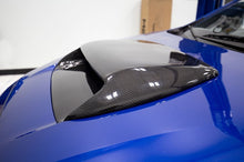 Load image into Gallery viewer, OLM Hood Scoop for Subaru WRX / WRX STI (2015-2021) Oversized Carbon Fiber OLMA.70142.1 Alternate Image