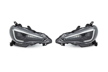 Load image into Gallery viewer, OLM Projector Headlights for Subaru BRZ (13-25) Toyota 86 (17-20) Scion FR-S (13-16) Sequential Style w/ 6000k HID OLMA.70060.1 Alternate Image
