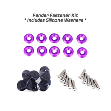 Load image into Gallery viewer, ZSPEC Stage-3 Dress Up Bolts® Kit for Nissan Skyline GTR R32/R33/R34, Stainless &amp; Billet - Gloss Red Alternate Image