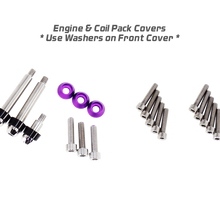 Load image into Gallery viewer, ZSPEC Stage-3 Dress Up Bolts® Kit for Nissan Skyline GTR R32/R33/R34, Stainless &amp; Billet - Gloss Red Alternate Image