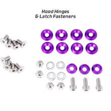 Load image into Gallery viewer, ZSPEC Stage-3 Dress Up Bolts® Kit for Nissan Skyline GTR R32/R33/R34, Stainless &amp; Billet - Gloss Red Alternate Image