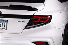 Load image into Gallery viewer, OLM Full LED Taillights for Subaru WRX (2022-2026) Spec-AR Red Bar with Black Base &amp; Clear Lens OLME.47002.1-CBRC Alternate Image