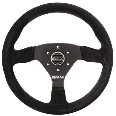 250.00 SPARCO Competition R 383 Steering Wheel (330mm) Black Suede 015R383PSN - Redline360