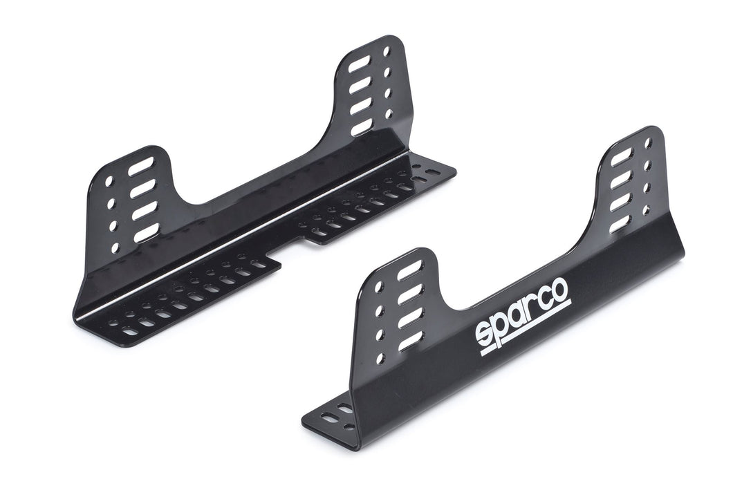 73.50 SPARCO Steel Racing Seat Side Mounts (Black - Universal) 004902 - Redline360
