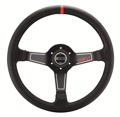 260.00 SPARCO Street L575 Steering Wheel (350mm) Leather or Suede - Redline360