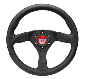 275.00 SPARCO R383 Champion Steering Wheel (330mm) Leather - Redline360