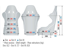 Load image into Gallery viewer, 755.00 SPARCO EVO II LF US Racing Seats [Large] (Black) 008442FNR - Redline360 Alternate Image