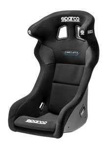 919.00 SPARCO Circuit II QRT Competition Racing Seats (Black) Fiberglass- 008011RNR - Redline360