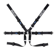 Load image into Gallery viewer, 360.00 SPARCO Competition Formula Harness 2" 6 Points [HANS / FIA] Blue / Red / Black - Redline360 Alternate Image